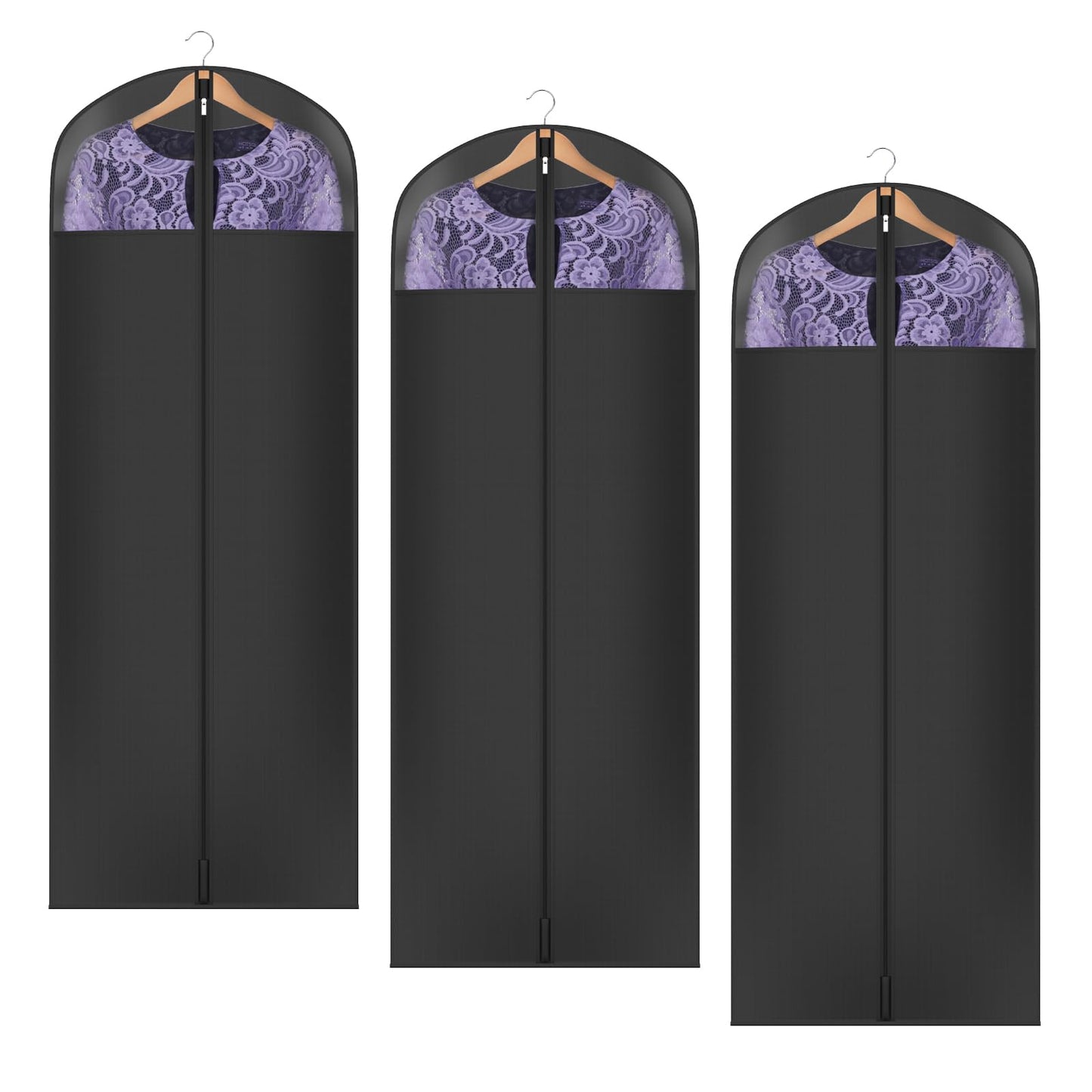 Univivi Lightweight Garment Bag Suit Bag for Storage and Travel