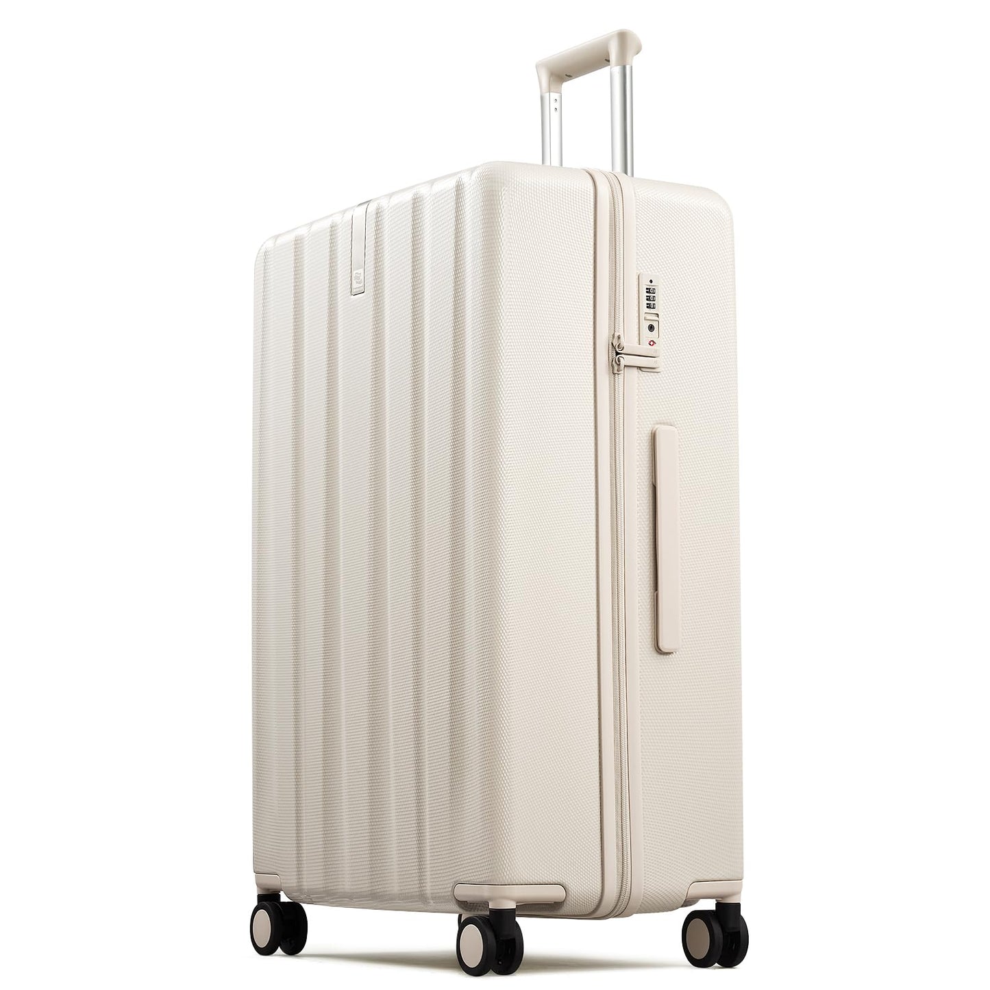 Hanke Upgraded Elite Luggage, PC Hard Shell Suitcases with Wheels, TSA Lock, Explosion-Proof Zipper Suitcase for Long Travel Men & Women