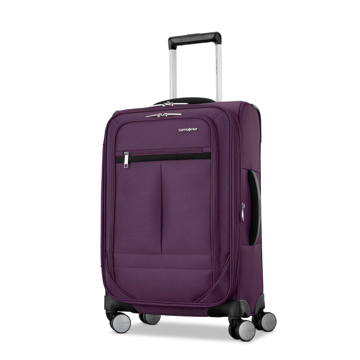 Samsonite Element 3-PC Soft-Sided 21/25/29 (Carry-On, Medium, Large Checked), Lightweight Expandable Luggage Set: 2 Front & Side Pocket, Four Spinner Wheels, Adjustable Handle, Durable
