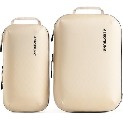 Aerotrunk Ultralight Compression Packing Cubes - Lightweight Travel Organizers for Suitcases and Luggage