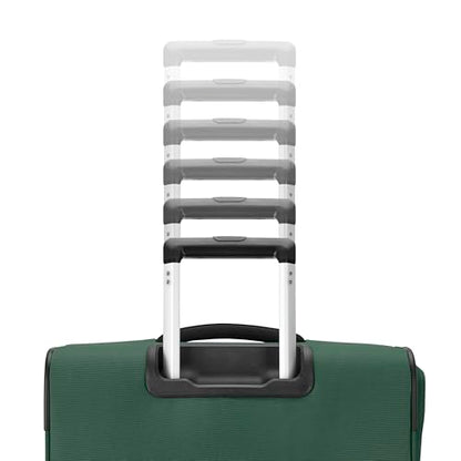 Samsonite Element 3-PC Soft-Sided 21/25/29 (Carry-On, Medium, Large Checked), Lightweight Expandable Luggage Set: 2 Front & Side Pocket, Four Spinner Wheels, Adjustable Handle, Durable
