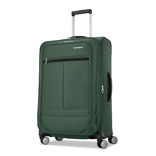 Samsonite Element 3-PC Soft-Sided 21/25/29 (Carry-On, Medium, Large Checked), Lightweight Expandable Luggage Set: 2 Front & Side Pocket, Four Spinner Wheels, Adjustable Handle, Durable