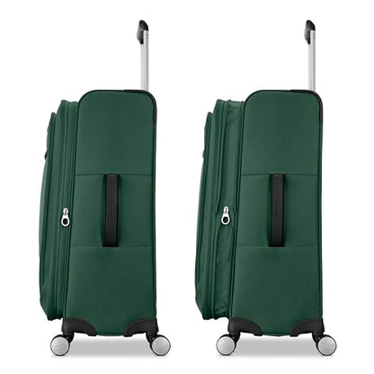 Samsonite Element 3-PC Soft-Sided 21/25/29 (Carry-On, Medium, Large Checked), Lightweight Expandable Luggage Set: 2 Front & Side Pocket, Four Spinner Wheels, Adjustable Handle, Durable