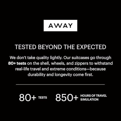 Away Checked Suitcase