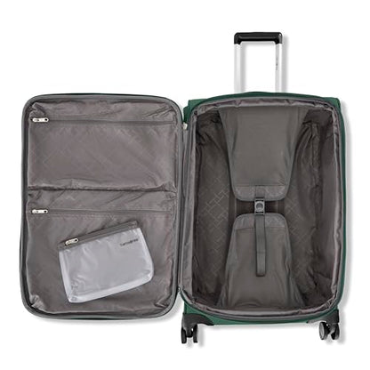 Samsonite Element 3-PC Soft-Sided 21/25/29 (Carry-On, Medium, Large Checked), Lightweight Expandable Luggage Set: 2 Front & Side Pocket, Four Spinner Wheels, Adjustable Handle, Durable