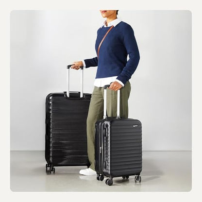 Amazon Basics Hardside Spinner, Carry-On, Expandable Suitcase Luggage with Wheels
