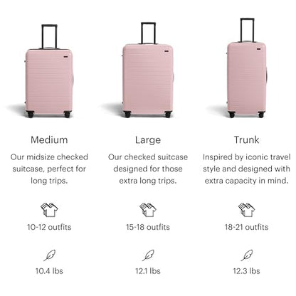 Away Checked Suitcase