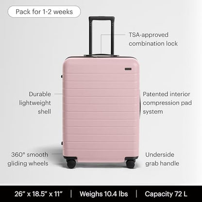 Away Checked Suitcase
