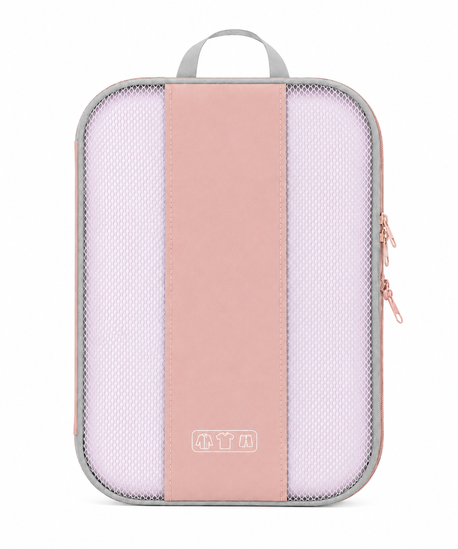 Compression Packing Cubes And Garment Bags Set