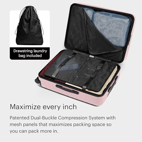Away Checked Suitcase