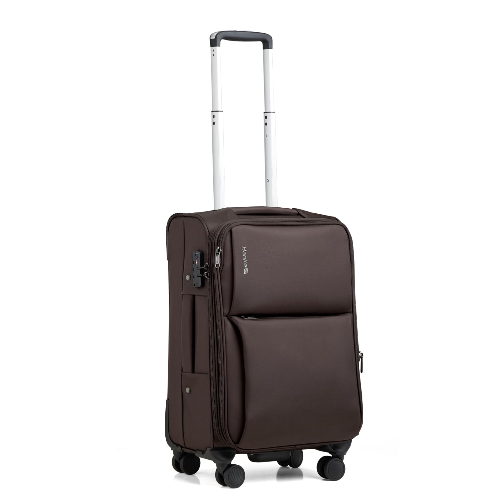 Hanke Softside Expandable Luggage 16/20/24/28 Inch Carry On Luggage for Travel Checked Luggage Suitcases with Wheels TSA Luggage Large Suitcase