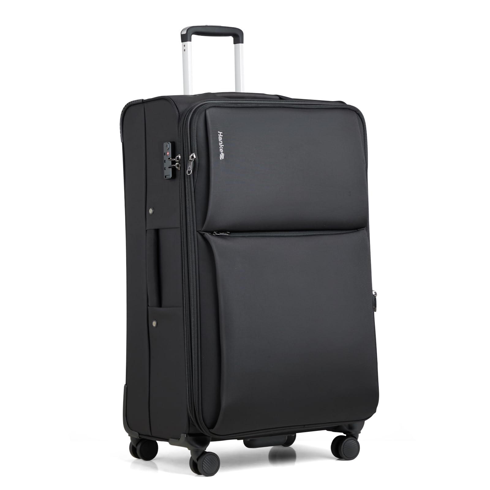 Hanke Softside Expandable Luggage 16/20/24/28 Inch Carry On Luggage for Travel Checked Luggage Suitcases with Wheels TSA Luggage Large Suitcase