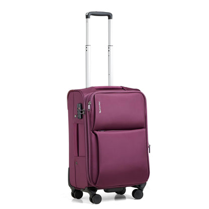 Hanke Softside Expandable Luggage 16/20/24/28 Inch Carry On Luggage for Travel Checked Luggage Suitcases with Wheels TSA Luggage Large Suitcase