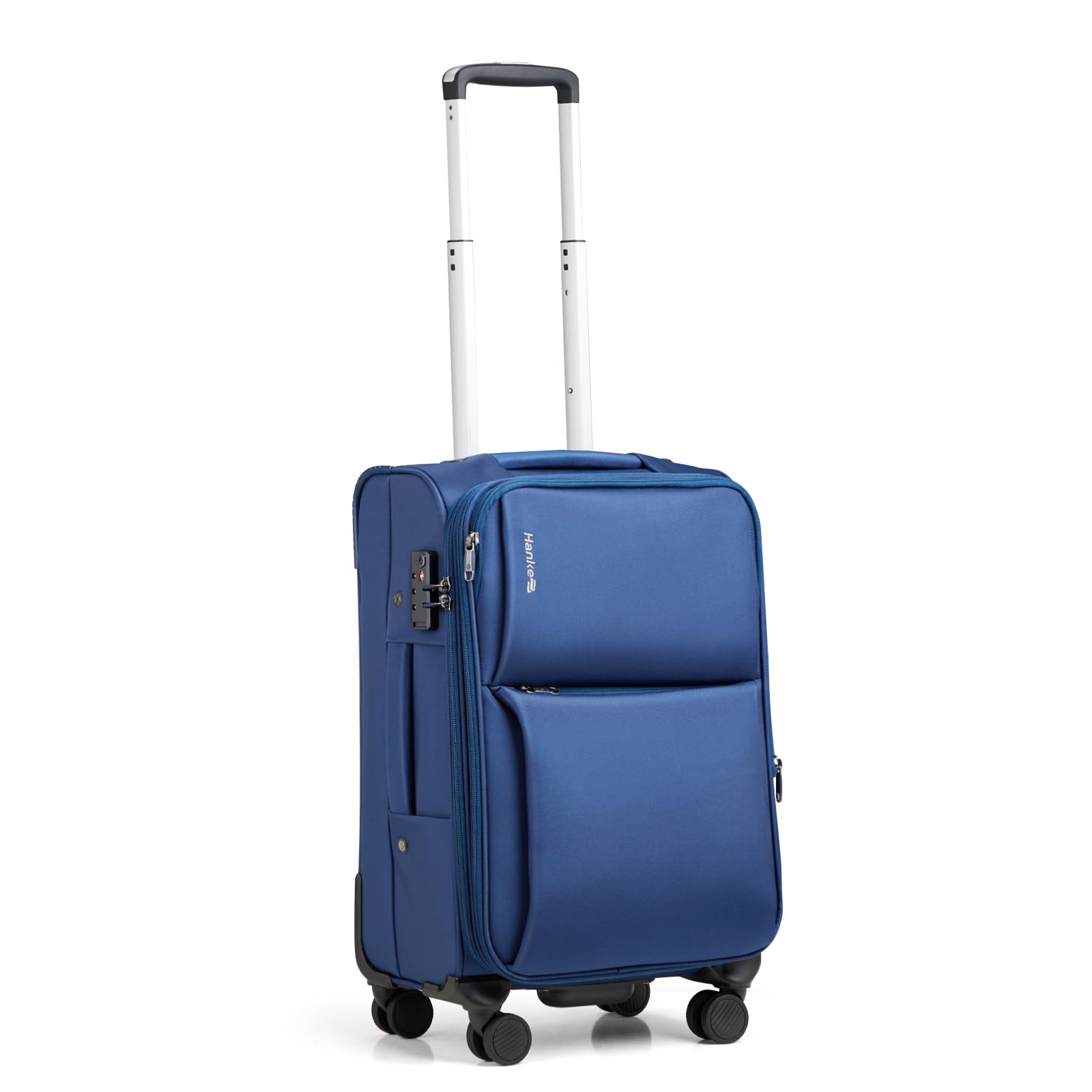 Hanke Softside Expandable Luggage 16/20/24/28 Inch Carry On Luggage for Travel Checked Luggage Suitcases with Wheels TSA Luggage Large Suitcase