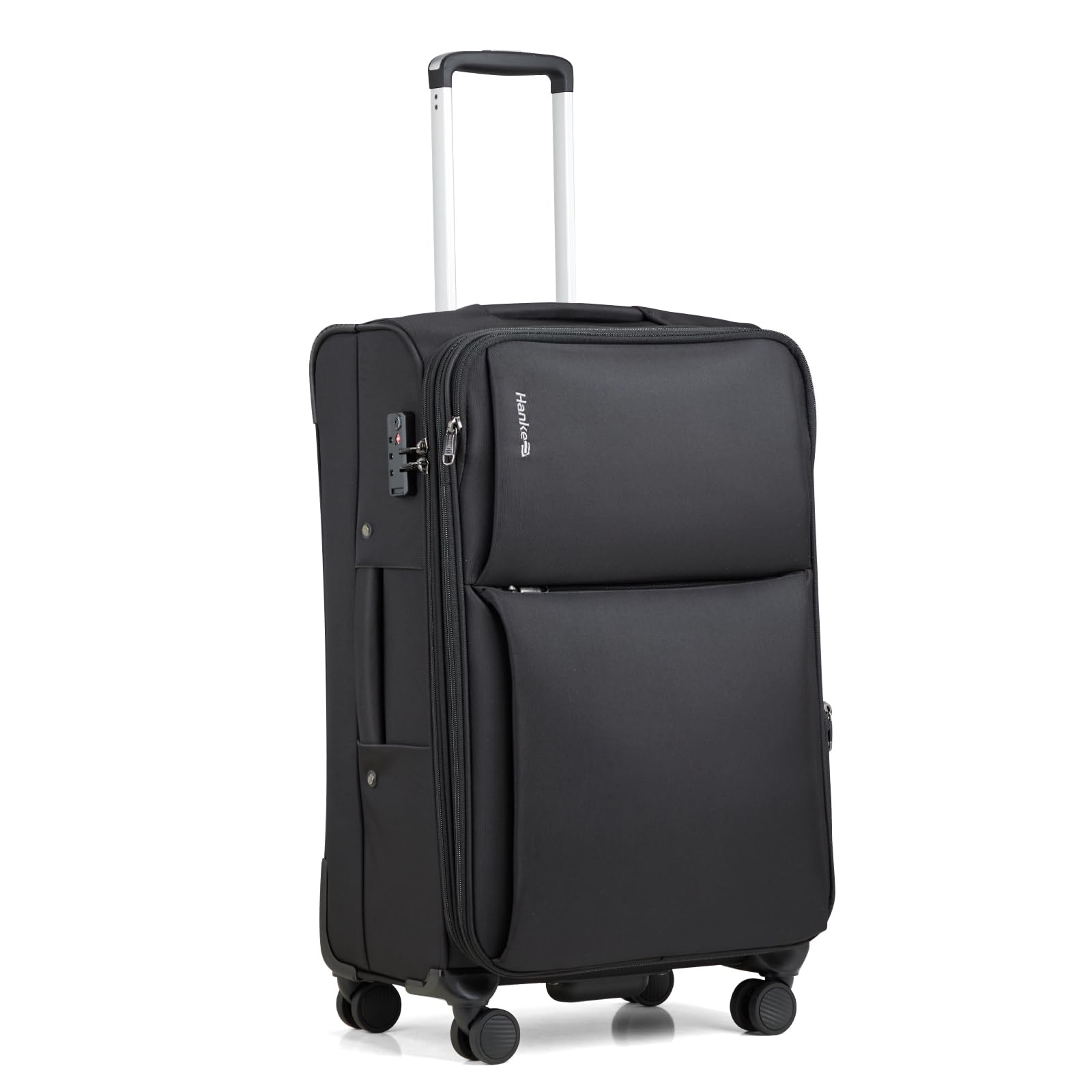 Hanke Softside Expandable Luggage 16/20/24/28 Inch Carry On Luggage for Travel Checked Luggage Suitcases with Wheels TSA Luggage Large Suitcase