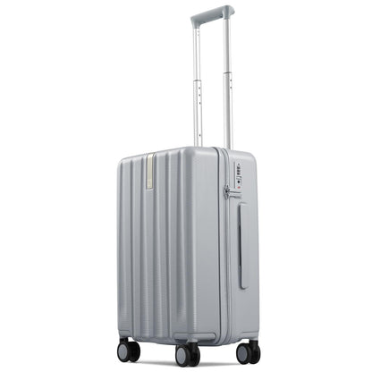 Hanke Upgraded Elite Luggage, PC Hard Shell Suitcases with Wheels, TSA Lock, Explosion-Proof Zipper Suitcase for Long Travel Men & Women