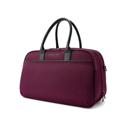 Nomad Lane The Bento Bag Carry-On Luggage Duffel Bag, Durable & Lightweight Suitcase. Personal Item Weekender Overnight Travel Bag for Men & Women