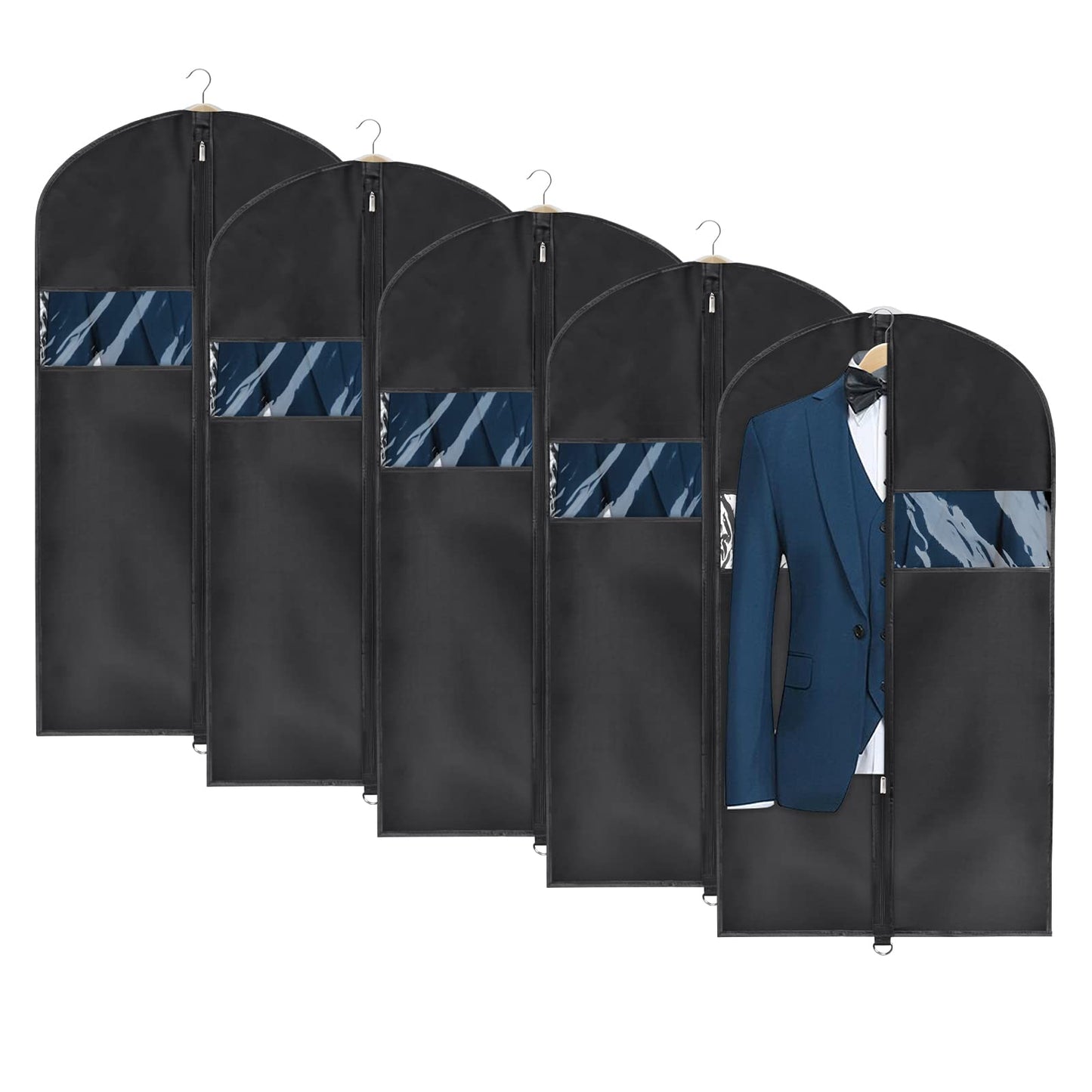 Univivi Lightweight Garment Bag Suit Bag for Storage and Travel
