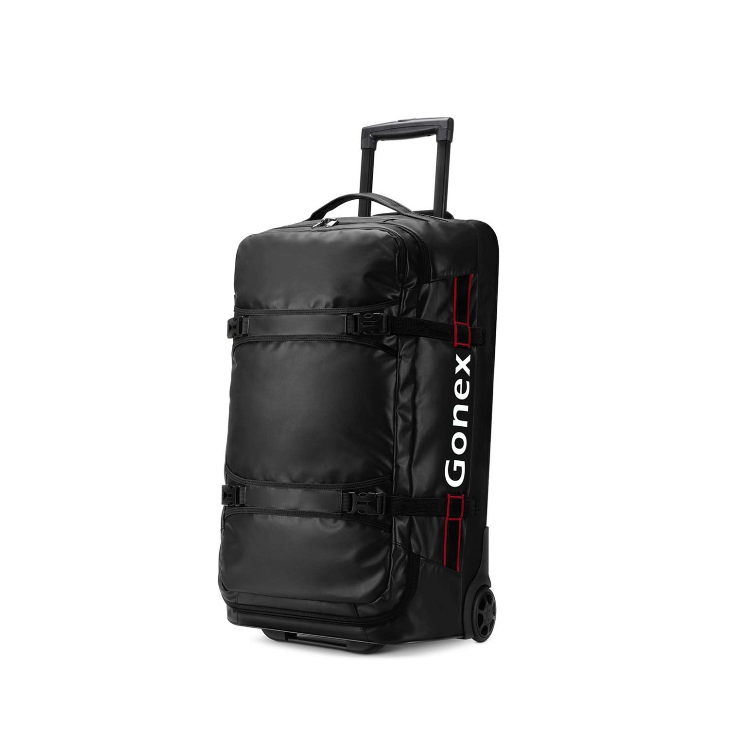 Gonex Rolling Duffle Bag with Wheels, 30L 70L 100L Water Repellent Wheeled Travel Duffel Luggage with Rollers