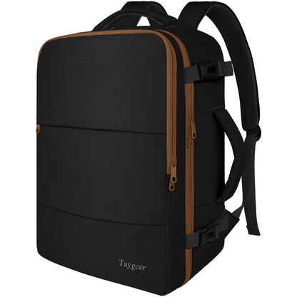 Taygeer Travel Backpack for Women Men, TSA Approved Carry On Backpack with USB Charging Port & Shoe Pouch