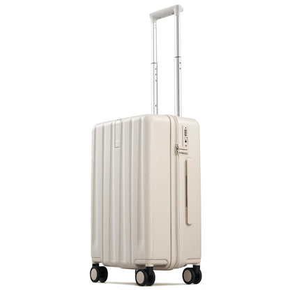 Hanke Upgraded Elite Luggage, PC Hard Shell Suitcases with Wheels, TSA Lock, Explosion-Proof Zipper Suitcase for Long Travel Men & Women