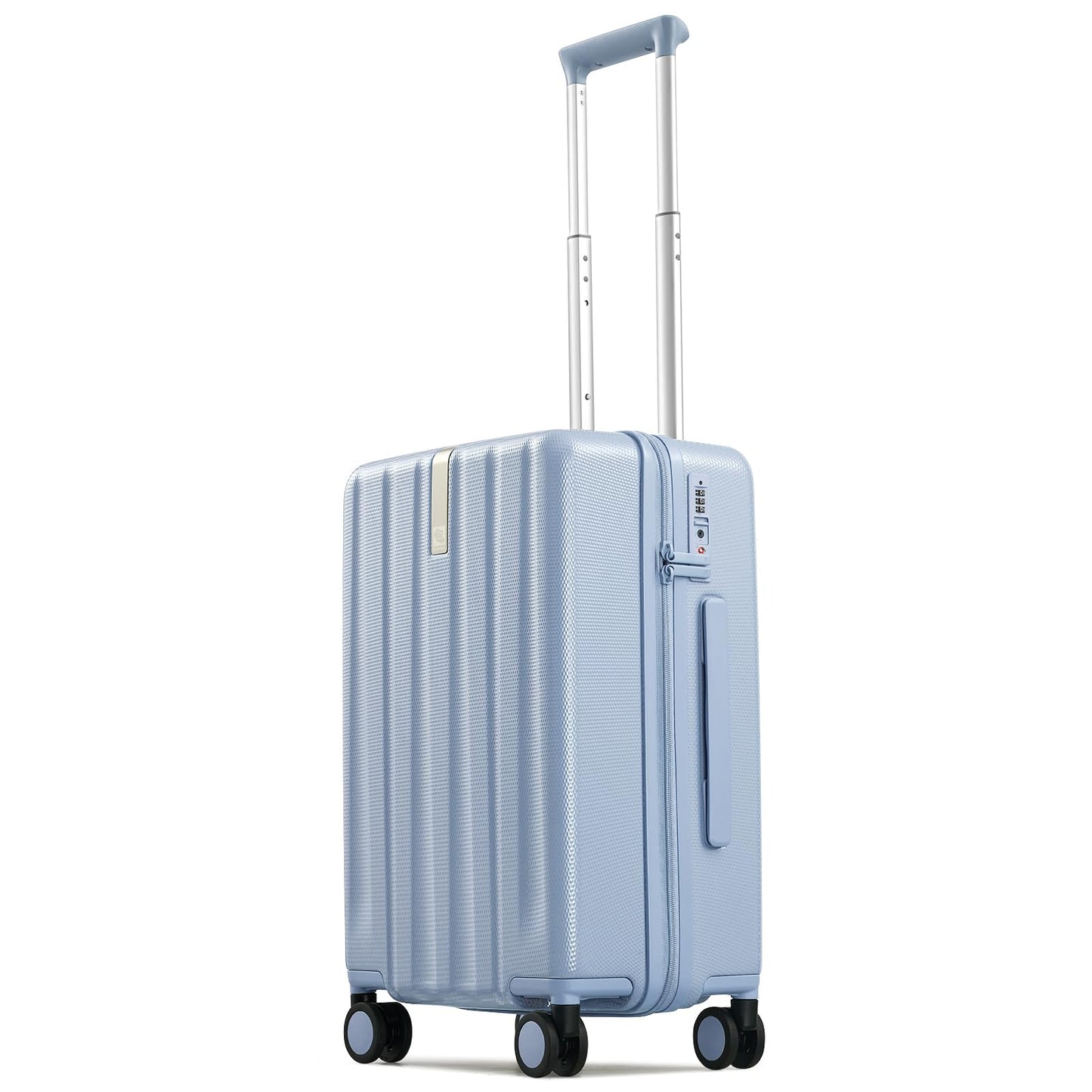 Hanke Upgraded Elite Luggage, PC Hard Shell Suitcases with Wheels, TSA Lock, Explosion-Proof Zipper Suitcase for Long Travel Men & Women