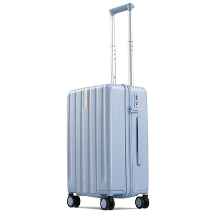 Hanke Upgraded Elite Luggage, PC Hard Shell Suitcases with Wheels, TSA Lock, Explosion-Proof Zipper Suitcase for Long Travel Men & Women