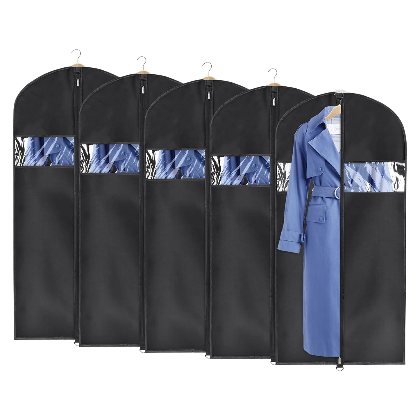 Univivi Lightweight Garment Bag Suit Bag for Storage and Travel