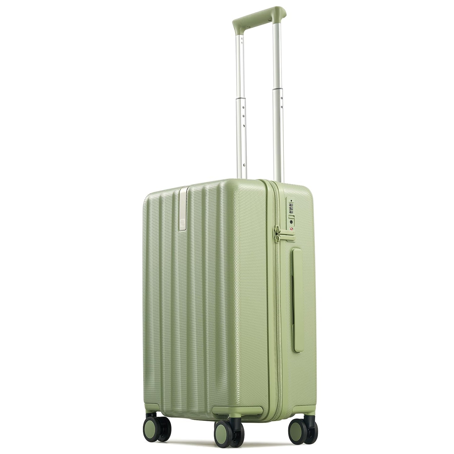 Hanke Upgraded Elite Luggage, PC Hard Shell Suitcases with Wheels, TSA Lock, Explosion-Proof Zipper Suitcase for Long Travel Men & Women
