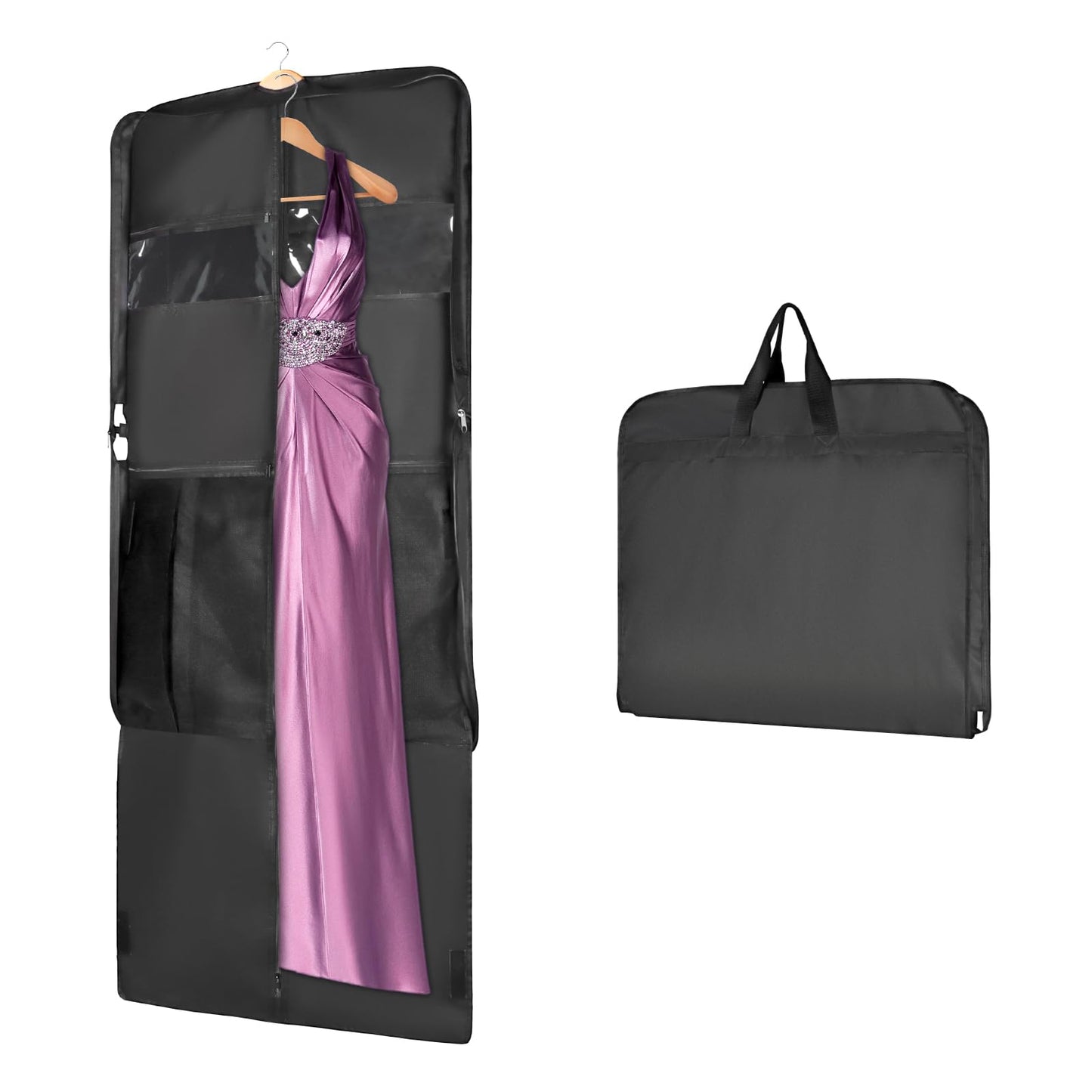 Univivi Lightweight Garment Bag Suit Bag for Storage and Travel