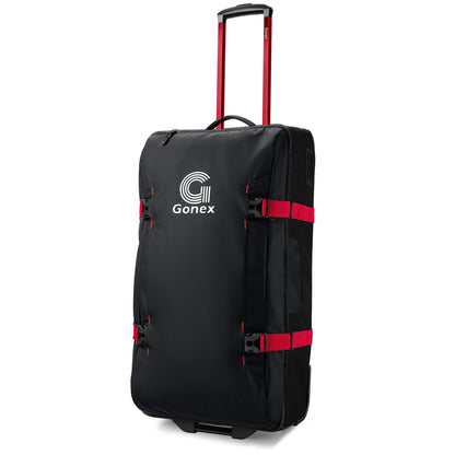 Gonex Rolling Duffle Bag with Wheels, Water-repellent 90L Nylon Large Wheeled Travel Duffel Luggage with TSA Lock & Telescopic Handle 30 inch