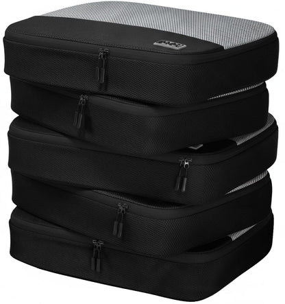 Packing Cubes for Suitcases - 5 Pcs set of Packing Cubes for Travel Carry on Suitcase Organizer Bags - Travel Cubes Organizer Bags for Luggage
