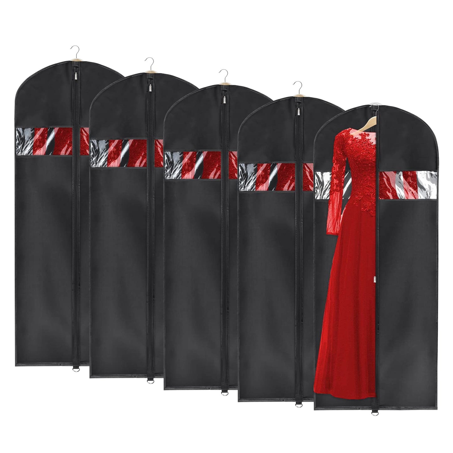 Univivi Lightweight Garment Bag Suit Bag for Storage and Travel