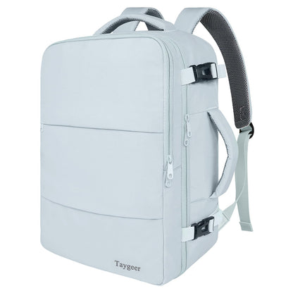 Taygeer Travel Backpack for Women Men, TSA Approved Carry On Backpack with USB Charging Port & Shoe Pouch