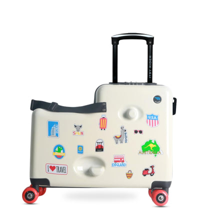 Cegali Itsy Rider Kids Ride-on Suitcase with Spinner Wheels