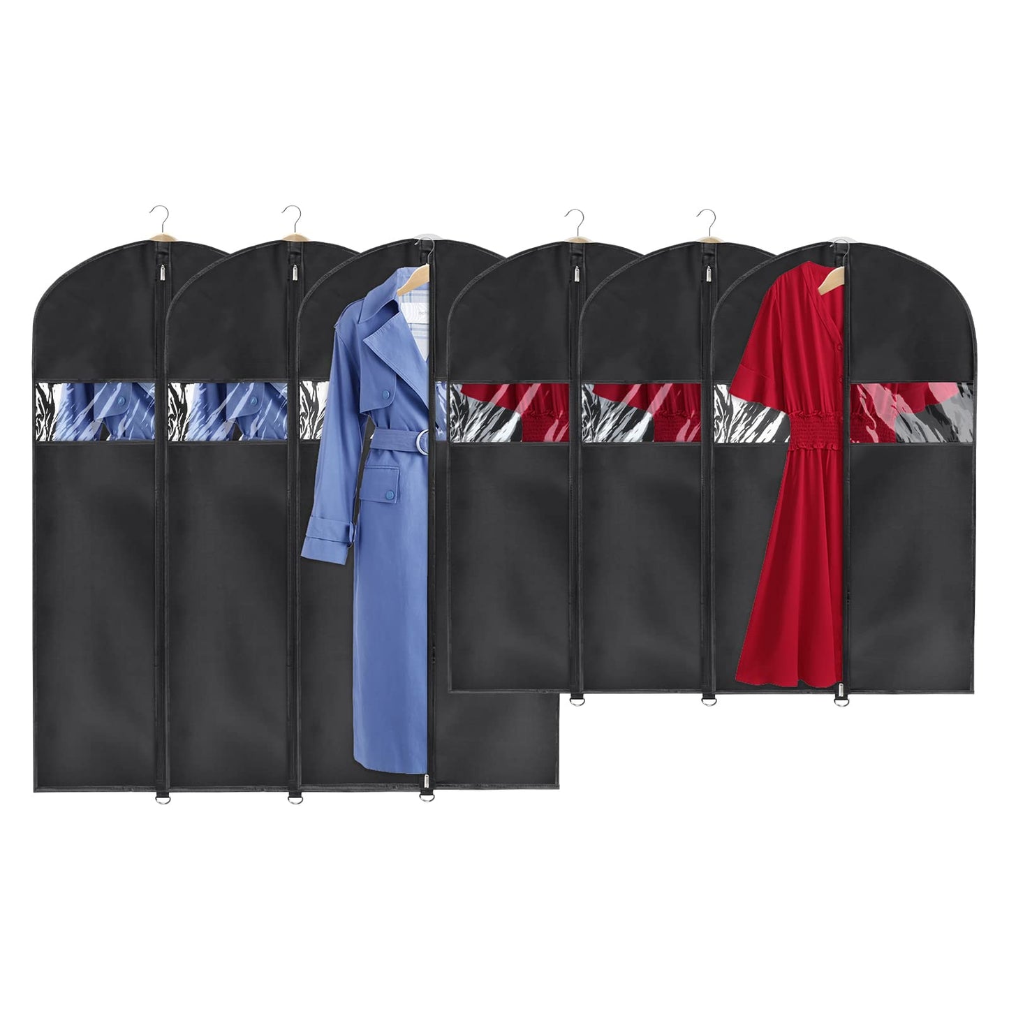 Univivi Lightweight Garment Bag Suit Bag for Storage and Travel
