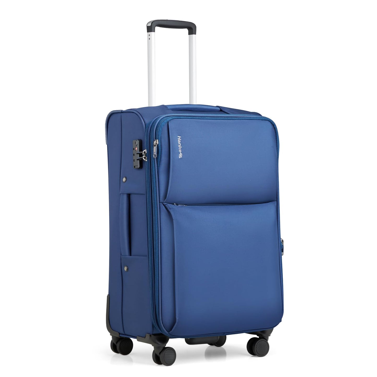 Hanke Softside Expandable Luggage 16/20/24/28 Inch Carry On Luggage for Travel Checked Luggage Suitcases with Wheels TSA Luggage Large Suitcase