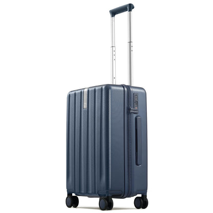 Hanke Upgraded Elite Luggage, PC Hard Shell Suitcases with Wheels, TSA Lock, Explosion-Proof Zipper Suitcase for Long Travel Men & Women