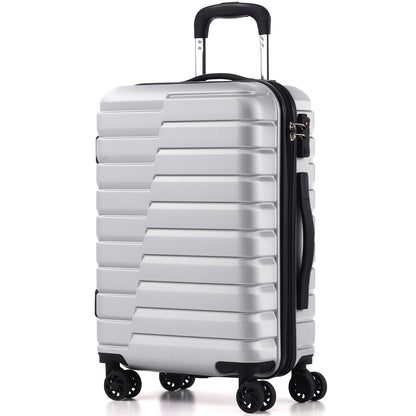 Coolife Luggage Suitcase Luggage set PC ABS TSA Lock Spinner Carry on 3 Piece Sets