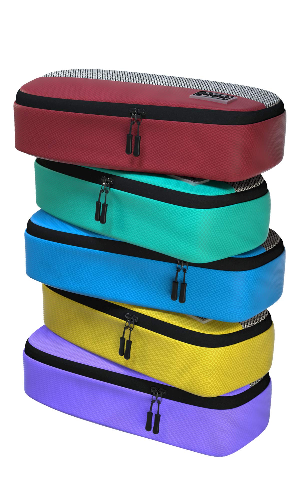Packing Cubes for Suitcases - 5 Pcs set of Packing Cubes for Travel Carry on Suitcase Organizer Bags - Travel Cubes Organizer Bags for Luggage