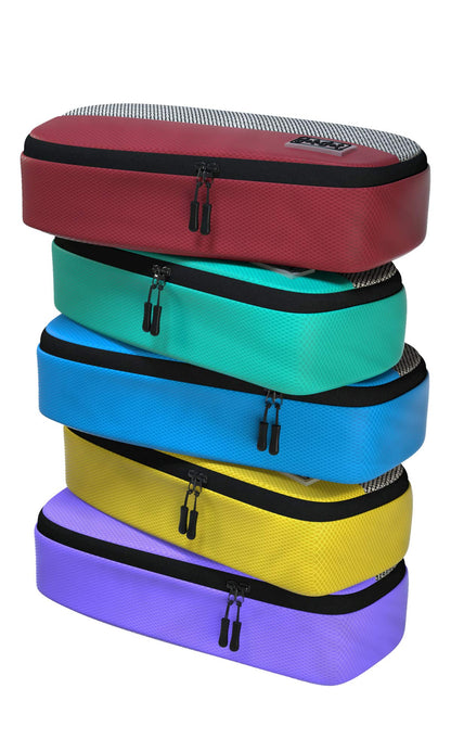 Packing Cubes for Suitcases - 5 Pcs set of Packing Cubes for Travel Carry on Suitcase Organizer Bags - Travel Cubes Organizer Bags for Luggage