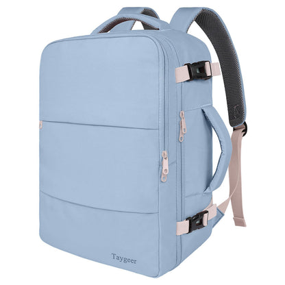 Taygeer Travel Backpack for Women Men, TSA Approved Carry On Backpack with USB Charging Port & Shoe Pouch