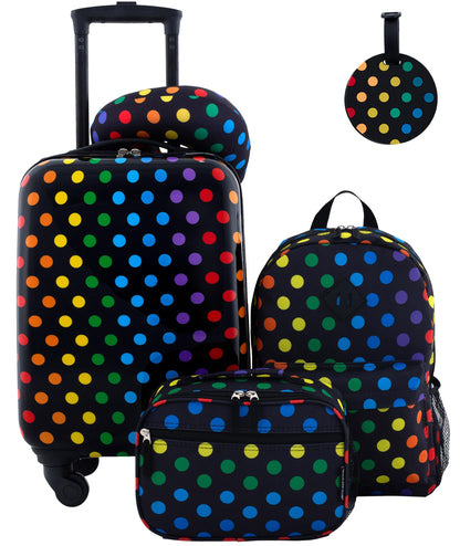 Travelers Club 5 Piece Kids' Luggage Set
