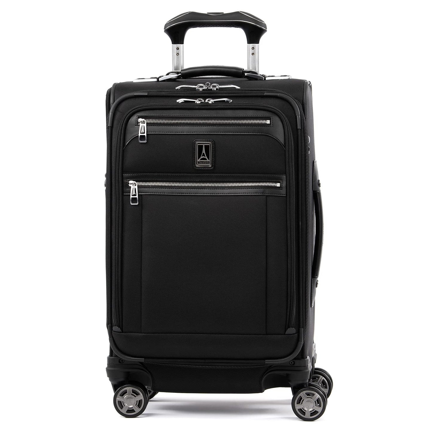 Travelpro Platinum Elite Softside Expandable Checked Luggage, 8 Wheel Spinner Large Suitcase, TSA Lock, Men and Women