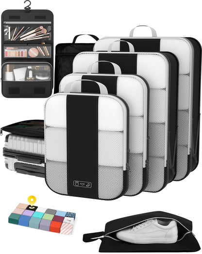 OlarHike Compression Packing Cubes Garment Bags