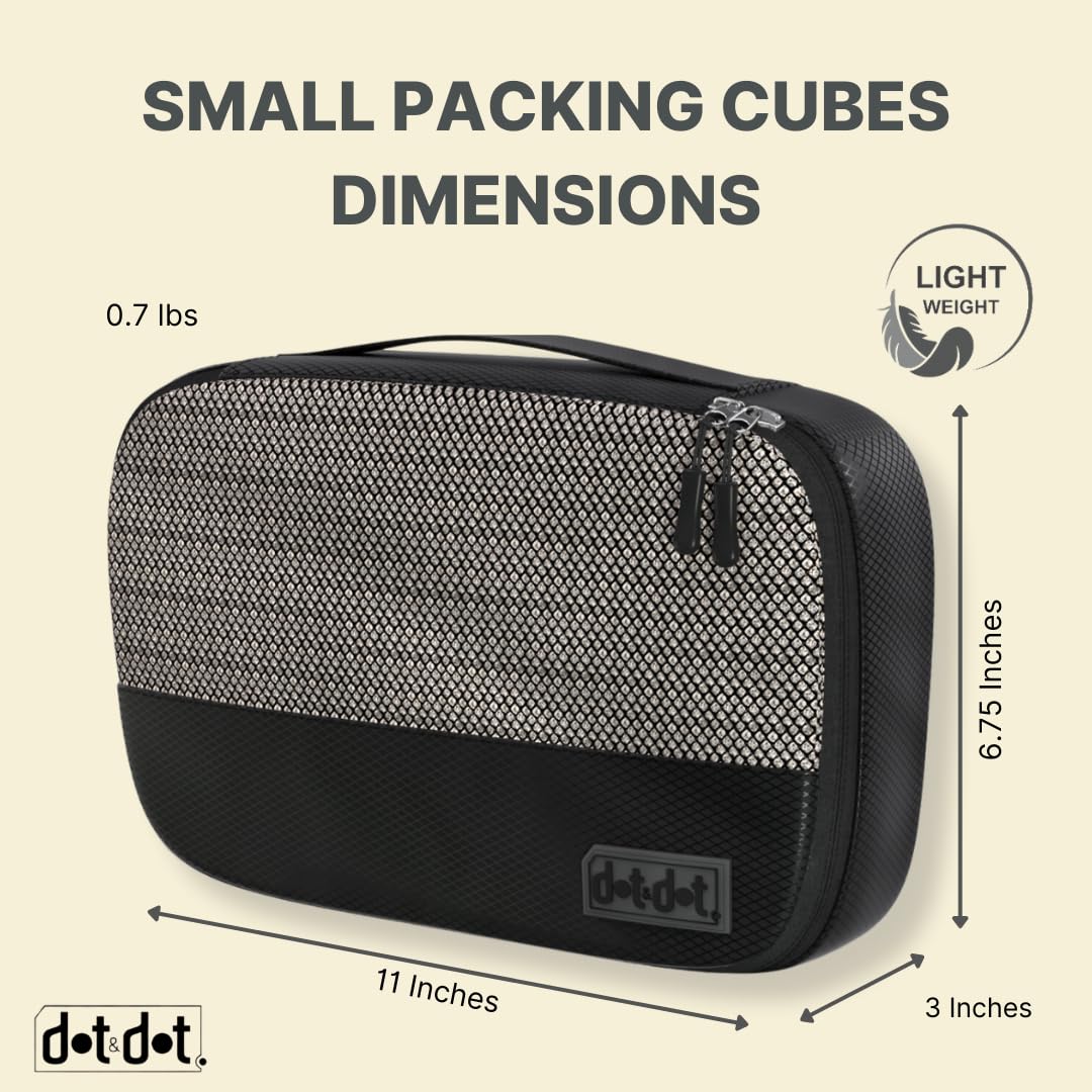 Packing Cubes for Suitcases - 5 Pcs set of Packing Cubes for Travel Carry on Suitcase Organizer Bags - Travel Cubes Organizer Bags for Luggage