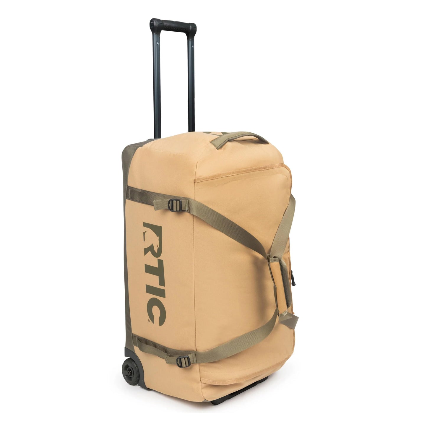 RTIC Road Trip Rolling Duffle Bag with Wheels for Men and Women, Traveling Tote for Camp, Travel, Gym, Weekender, Camping, Overnight Carry On, Sports, Spacious, Water Resistant