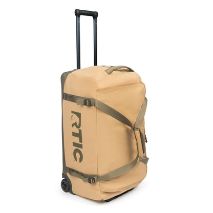 RTIC Road Trip Rolling Duffle Bag with Wheels for Men and Women, Traveling Tote for Camp, Travel, Gym, Weekender, Camping, Overnight Carry On, Sports, Spacious, Water Resistant