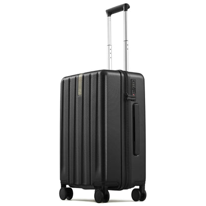 Hanke Upgraded Elite Luggage, PC Hard Shell Suitcases with Wheels, TSA Lock, Explosion-Proof Zipper Suitcase for Long Travel Men & Women