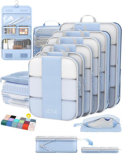 OlarHike Compression Packing Cubes Garment Bags